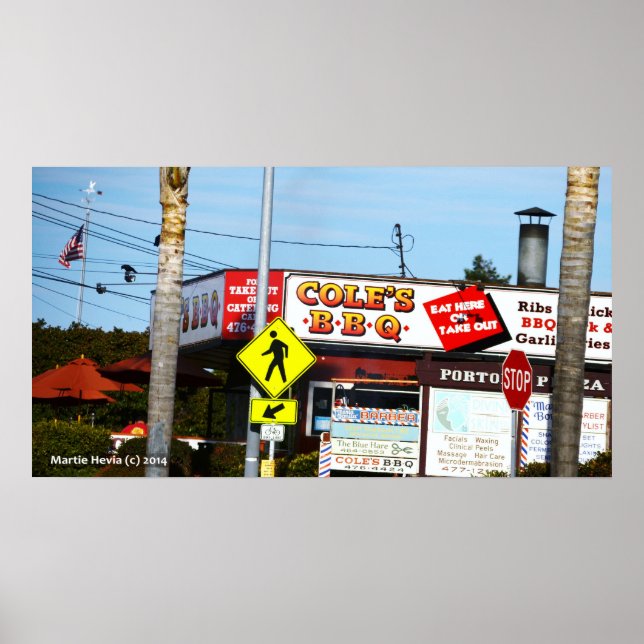 Póster La barbacoa de Cole (Frente)