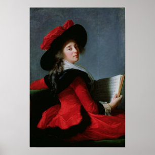 Póster La Baronne de Crussol, 1785