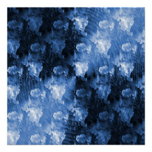 Póster La barrera sonora en azul......