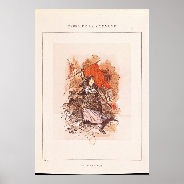 Póster La Barricada (Frente)