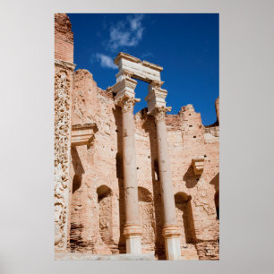 Póster La Basílica Severa, Leptis Magna, Al Khums