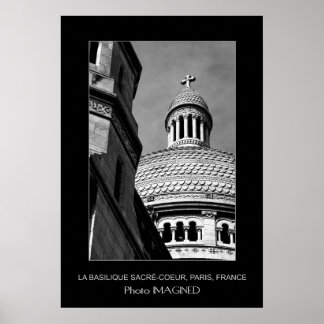 PÓSTER LA BASILIQUE SACRÉ-COEUR, PARIS, FRANCE