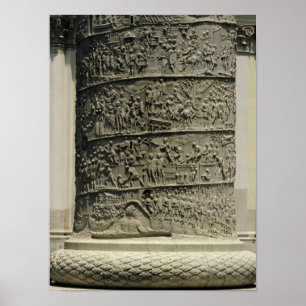Póster La batalla contra los dacianos, detalle Trajan's