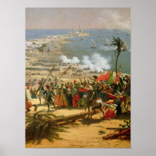 Póster La batalla de Aboukir, 25 de julio de 1799