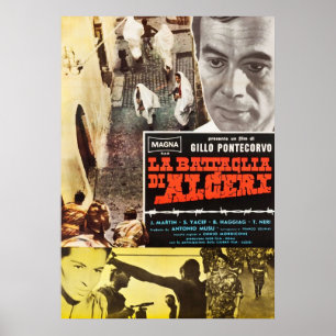 Póster La batalla de Argel