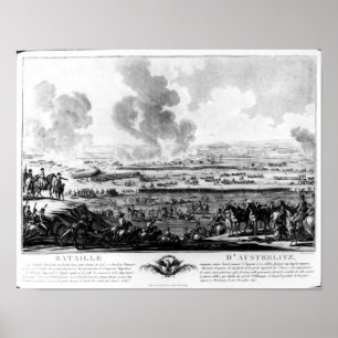 Póster La batalla de Austerlitz, el 2 de diciembre de