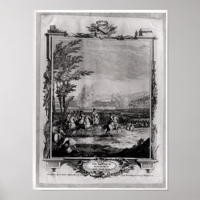 Póster La batalla de Blenheim (Frente)
