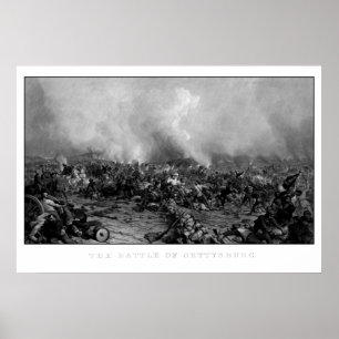 Póster La batalla de Gettysburg