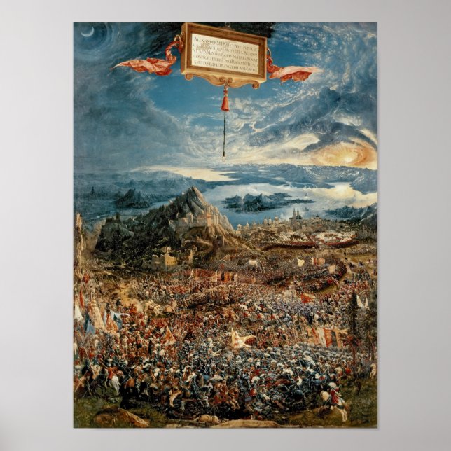 Póster La batalla de Issus (Frente)