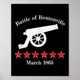 Póster La Batalla De Las Batallas Civiles De Bentonville