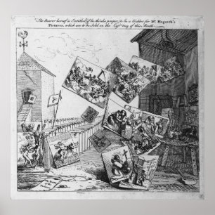 Póster La batalla de las imágenes, 1745