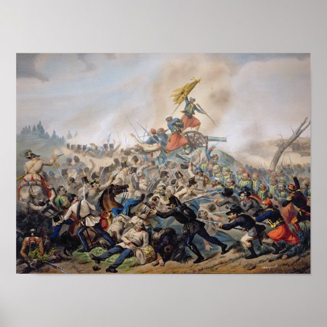 Póster La batalla de Magenta (Frente)