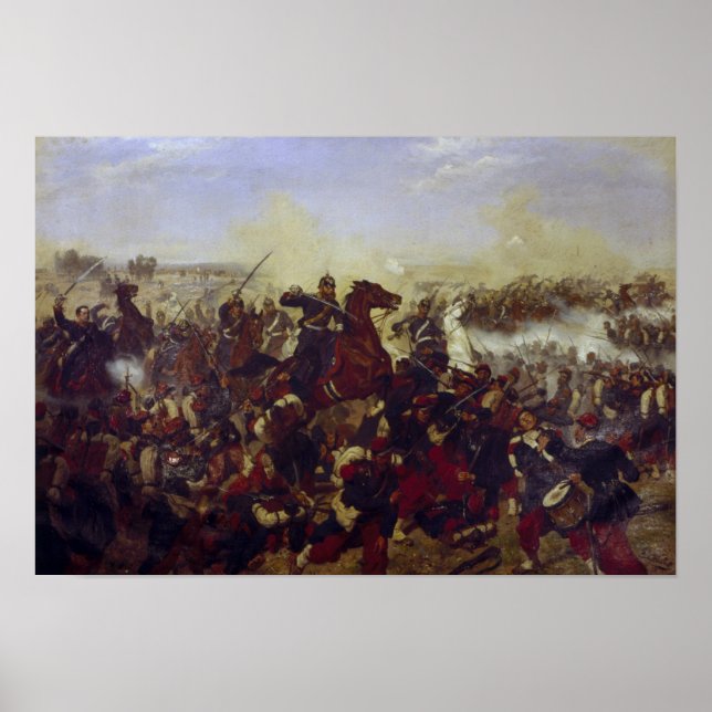 Póster La batalla de Marte de la Tour (Frente)