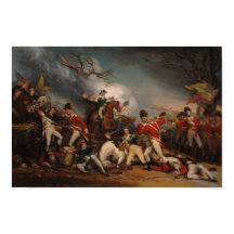 La batalla de Princeton - John Trumbull