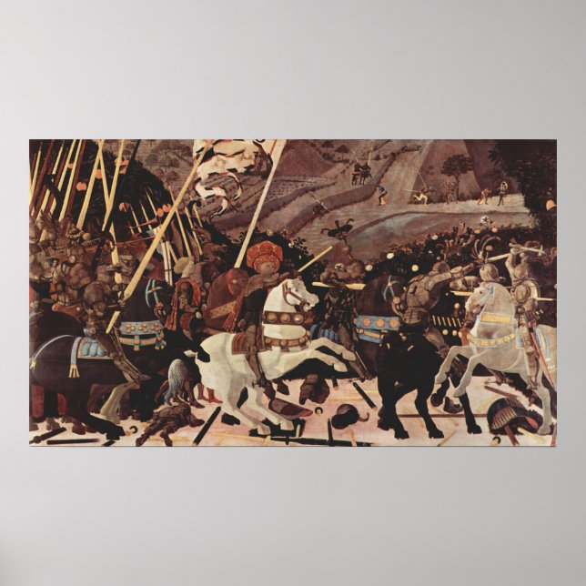Póster La batalla de San Romano Parte II (Frente)