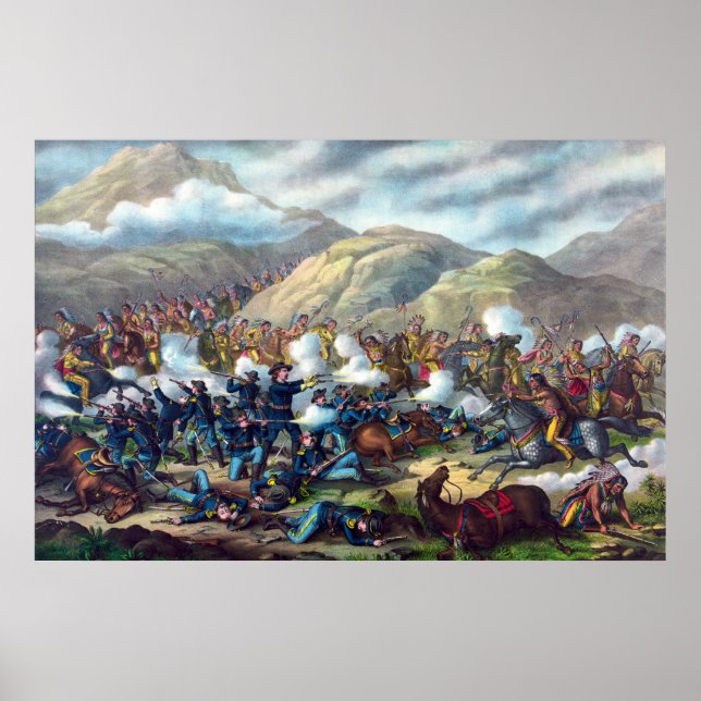 Póster La batalla del último sostén del Gran Cuerno (Frente)