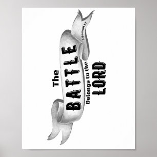 Póster La Batalla Pertenece Al Señor