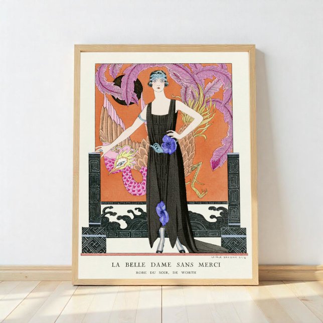 Póster La bella dama sin piedad de George Barbier (Subido por el creador)