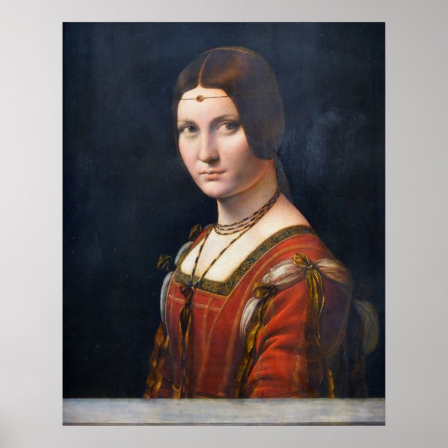Póster La Bella Ferronnière  (Frente)