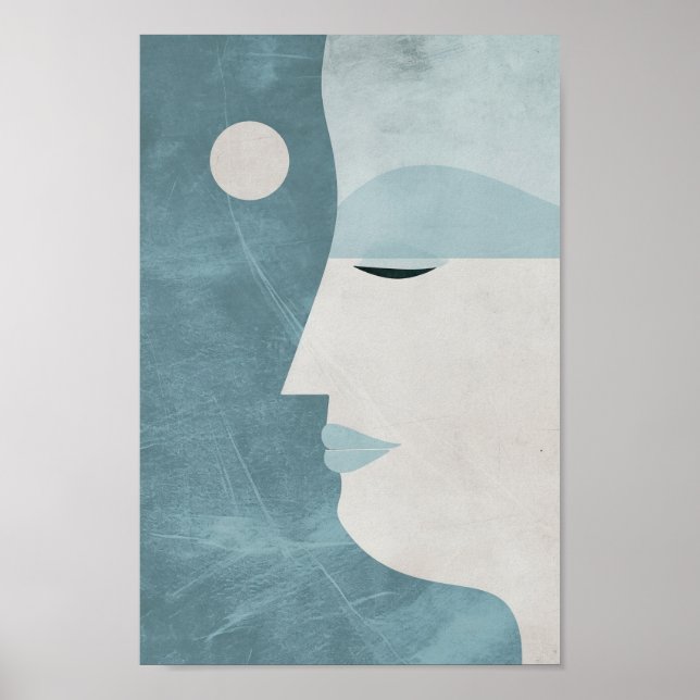 Póster La bella mujer boho (Frente)
