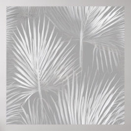 Póster La bella nueva Palm deja naturaleza elegante