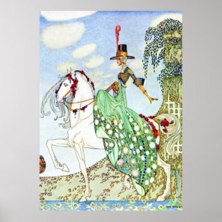 Póster La bella princesa Minotte de Kay Nielsen