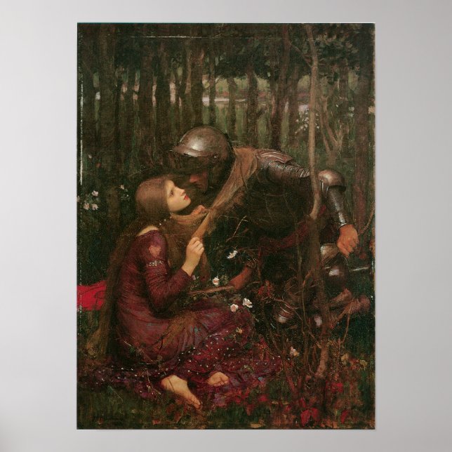 Póster La Belle Dame Sans Merci, 1893 (Frente)