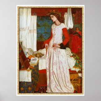 Póster La Belle Iseult ~ William Morris