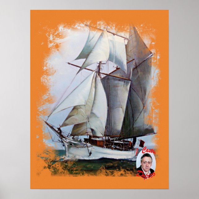 Póster La Belle Poule (Frente)