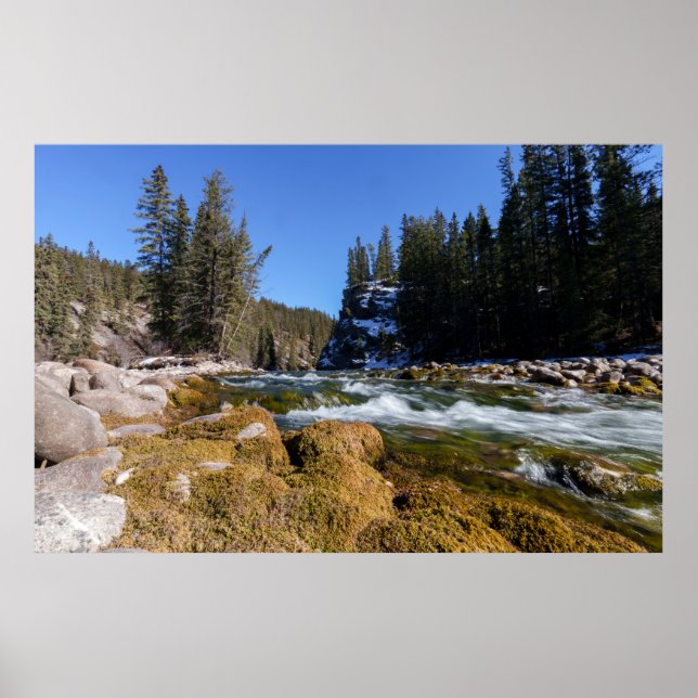 Póster La belleza cautivadora del río Athabasca (Frente)