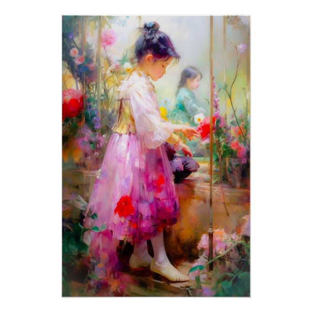 Póster La belleza de las flores (Anverso)