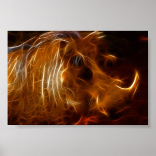 Póster La belleza de los osos en la bestia