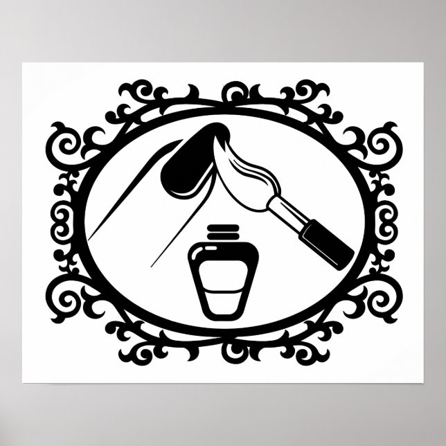 Póster La belleza del diseño polaco de las uñas (Frente)