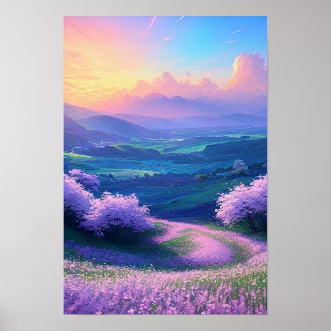 Póster La belleza del valle (Frente)