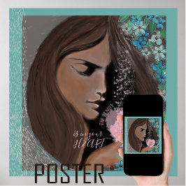 Póster La belleza está en tu corazón