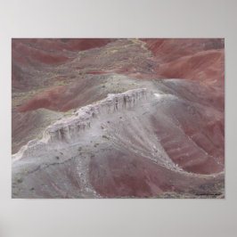 Póster La belleza majestuosa del desierto pintado