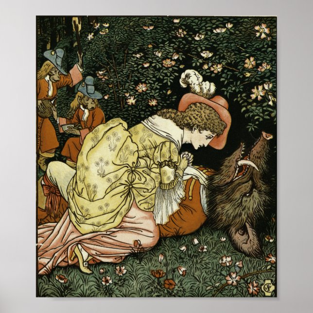 Póster La belleza y la bestia (Frente)