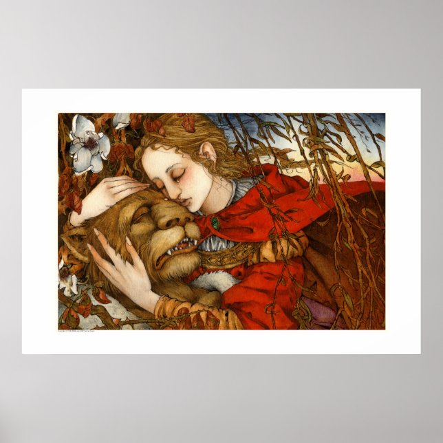 Póster La belleza y la bestia (Frente)