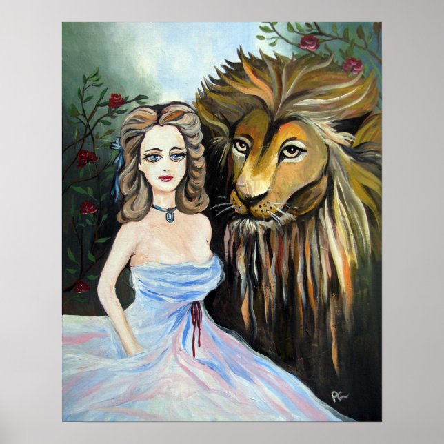 Póster La belleza y la bestia (Frente)