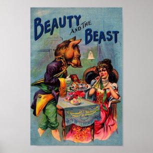 Póster La belleza y la bestia