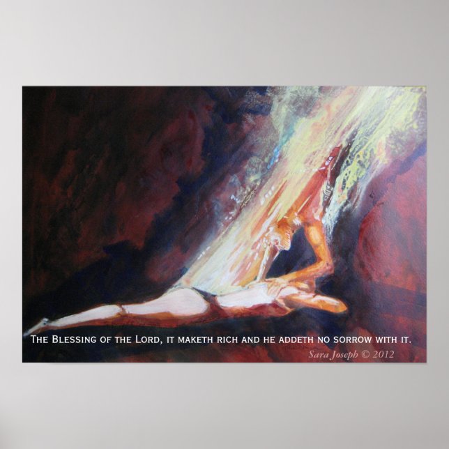 Póster La bendición (Frente)