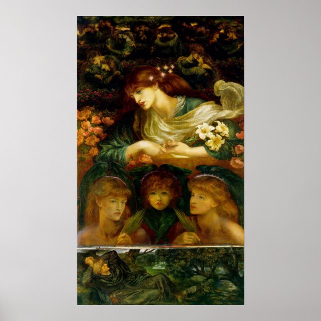 Póster La bendita Damozel (Frente)