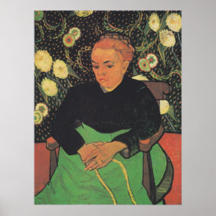 Póster La Berceuse (Augustine Roulin) por Vincent van
