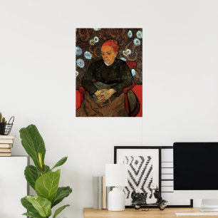 Póster La Berceuse (Augustine Roulin) por Vincent van Gog
