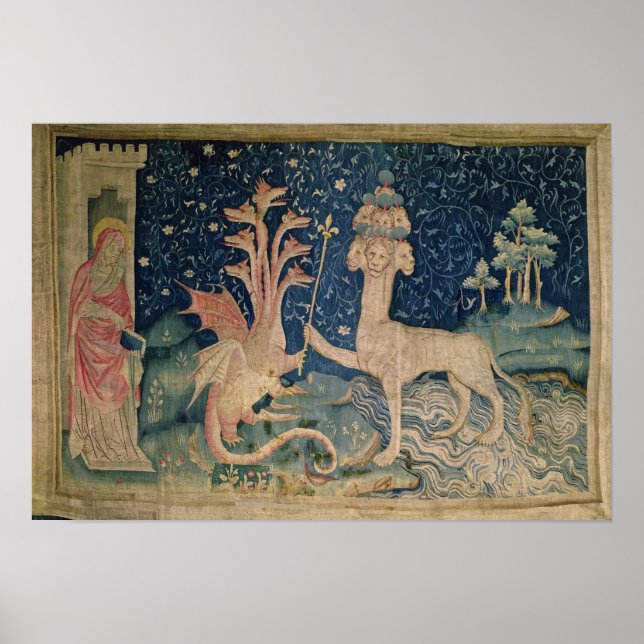 Póster La bestia del mar con siete cabezas (Frente)