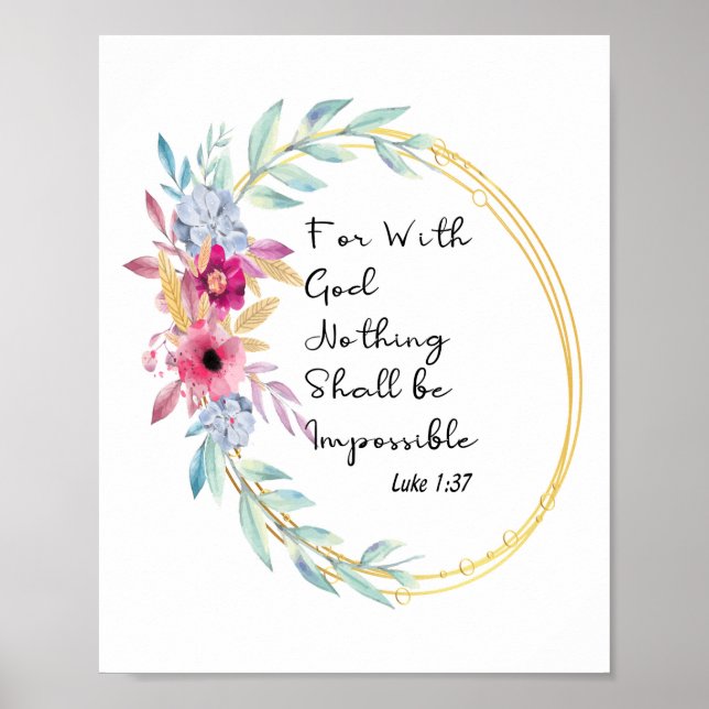 Póster La Biblia contra las huellas. (Frente)