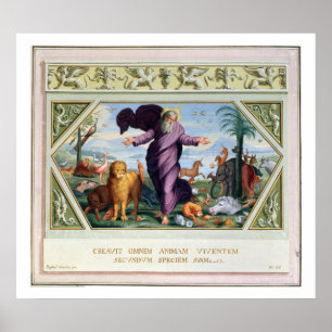 Póster La biblia de Raphael: Treinta y tres escenas del