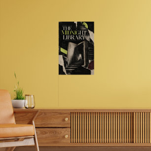 Póster La Biblioteca de Medianoche – Héroe Editorial Góti