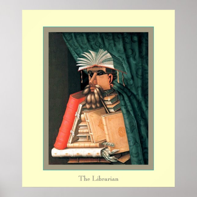 Póster La bibliotecaria (Frente)