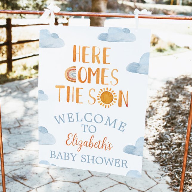 Póster La bienvenida Baby Shower de Son (Subido por el creador)
